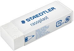 Staedtler Gomme plastique rasoplast 526 B20, blanc - Lot de 17