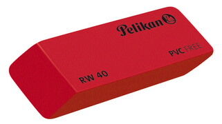 Pelikan Gomme plastique RW 40, rouge - Lot de 29