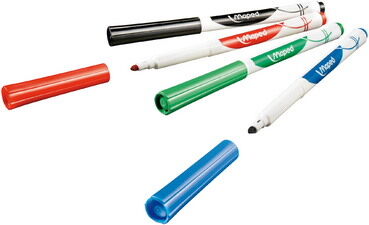 Maped Feutre pour tableau blanc Marker'Peps, noir - Lot de 36 Noir