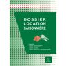 Exacompta Dossier location saisonnière (non soumise à la loi du 6 juillet 1989) 48E - Lot de 5