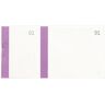 Exacompta Bloc vendeur 100 feuillets 60x135 mm Violet - Lot de 20