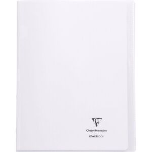 Cahier Koverbook Clairefontaine 24 x 32 cm grand carreaux 96