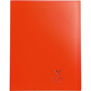 Cahier Koverbook Clairefontaine 24 x 32 cm grand carreaux 96