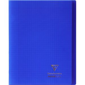 Cahier Koverbook Clairefontaine 24 x 32 cm grand carreaux 96