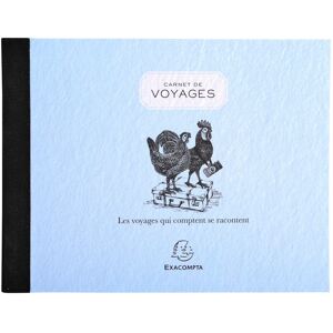 Exacompta Carnet de voyages pocket 11x15cm 40 pages - Lot