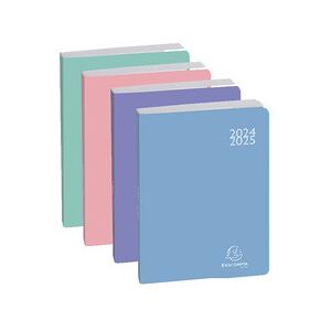 Exacompta Agenda scolaire SOFT HARMONY, 2024/2025, assorti - Lot de