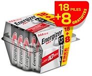 Energizer Pile alcaline AAA - Pack 18 piles LR3 Energizer Max + 8 offertes Energizer Pile alcaline AAA - Pack 18 piles LR3 Energizer Max + 8 offertes