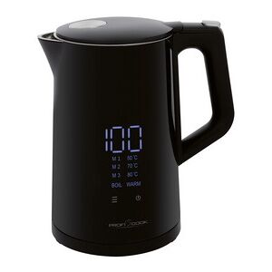 Bouilloire PC-WKS 1243, 1,7 litre, noir