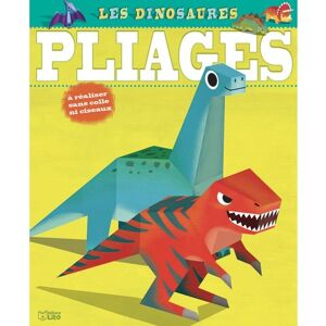 Lito diffusion 7 pliages de dinosaures à réaliser facilement en détachant les formes prédécoupées. - Lot de 2