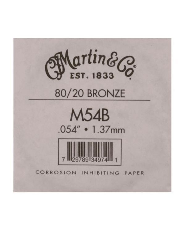 MARTIN 054 CORDE FOLK BRONZE 80/20 .054