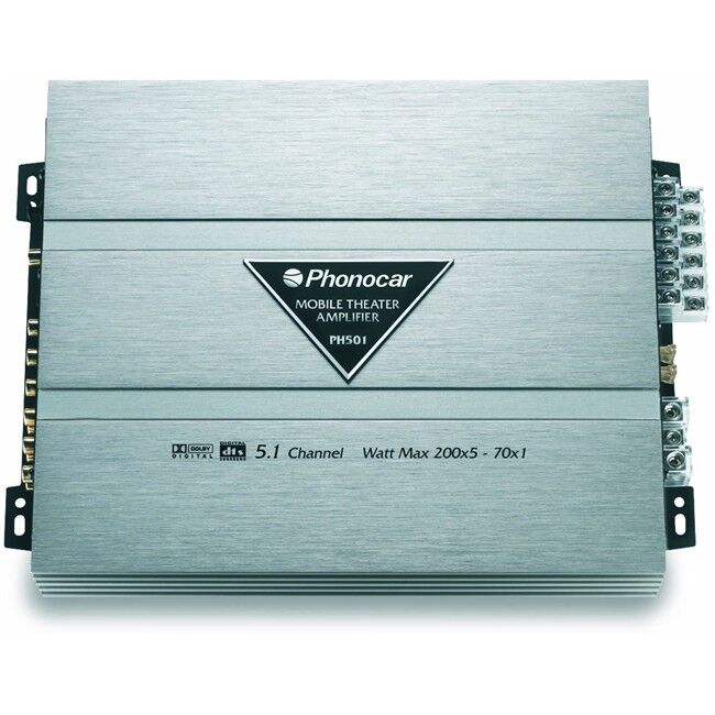 Phonocar Amplificateur 4x100w + 1x35w Phonocar Ph501