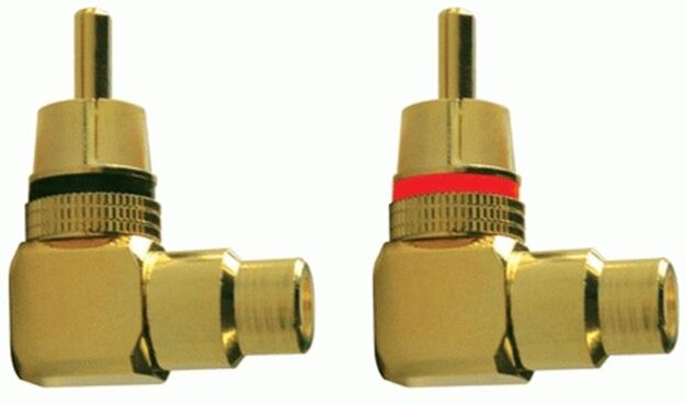 Phonocar Connecteur 90° Rca Phonocar Phonocar Connecteur 90° Rca Phonocar