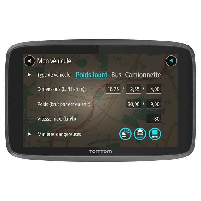 TomTom Gps Camion Tomtom Go Professional 6250 Europe 49 Pays