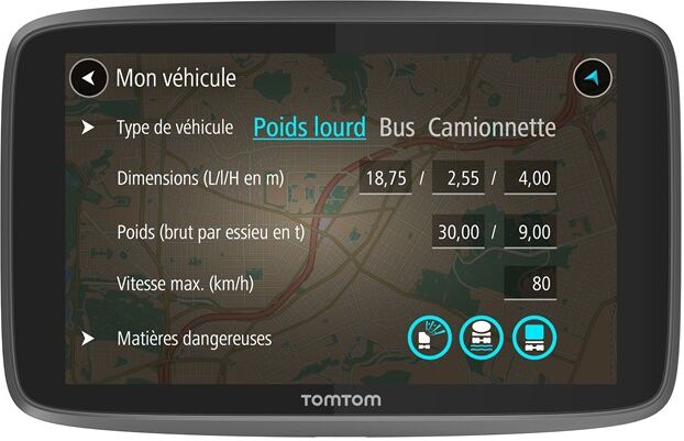 TomTom Gps Camion Tomtom Go Professional 6250 Europe 49 Pays TomTom Gps Camion Tomtom Go Professional 6250 Europe 49 Pays