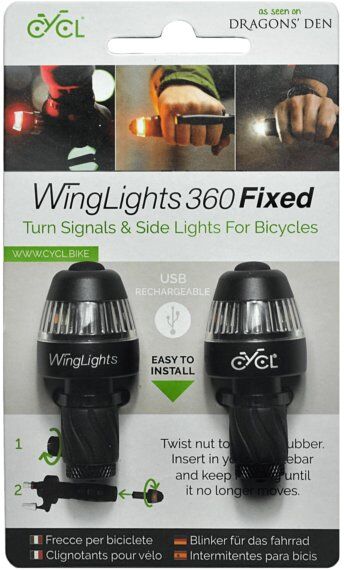 Norauto Feux De Position Et Clignotants Vélo 360° Winglights Fixed Norauto Feux De Position Et Clignotants Vélo 360° Winglights Fixed