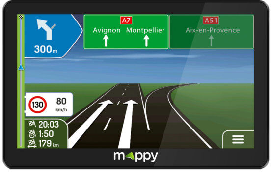 Logicom Gps Camping-car Mappy Maxi X795 Camp 46 Pays