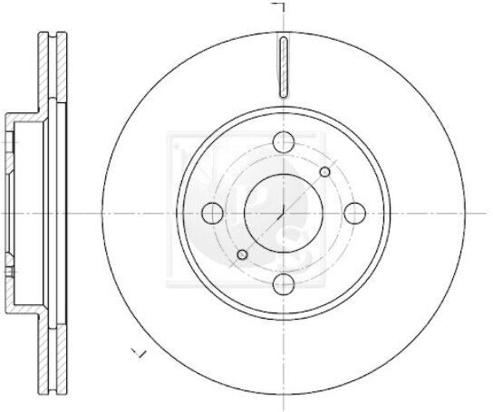 Nps 1 Disque De Frein Nps T330a13 Nps 1 Disque De Frein Nps T330a13