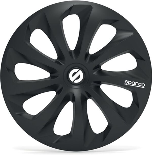 Sparco 4 Enjoliveurs Noir Sparco Sicilia 16 Pouces Sparco 4 Enjoliveurs Noir Sparco Sicilia 16 Pouces