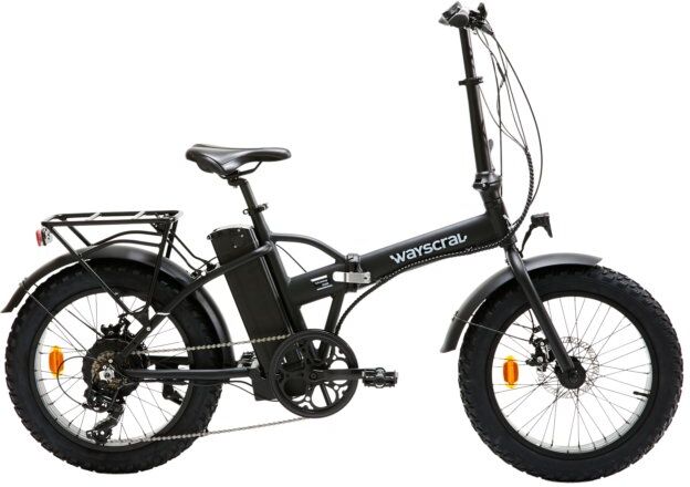 Wayscral Vélo Électrique Pliant Wayscral Takeaway E200 20 Noir" Wayscral Vélo Électrique Pliant Wayscral Takeaway E200 20 Noir"