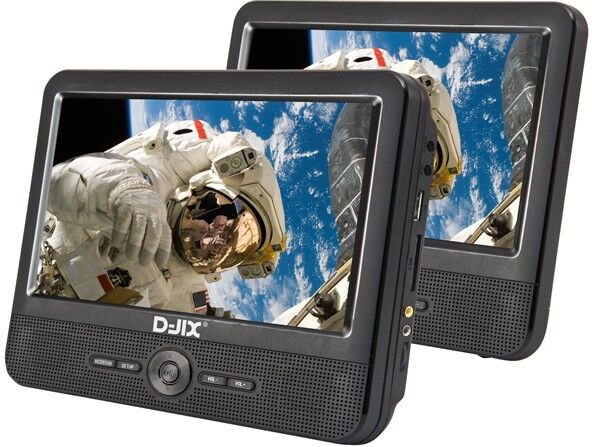 D-jix 2 Lecteurs Dvd Pour Voiture D-jix Pvs 706-50sm D-jix 2 Lecteurs Dvd Pour Voiture D-jix Pvs 706-50sm