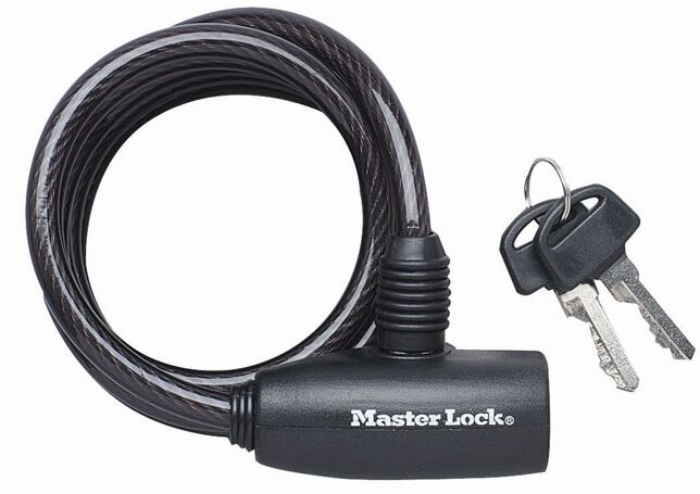 Norauto Câble Antivol En Spirale Masterlock 180 Cm Pour Vélo Norauto Câble Antivol En Spirale Masterlock 180 Cm Pour Vélo