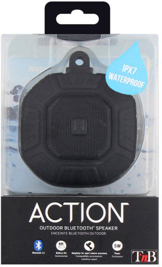 Norauto Enceinte Bluetooth Waterproof Action Tnb Noire Norauto Enceinte Bluetooth Waterproof Action Tnb Noire