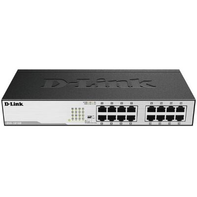 D-Link DGS-1016D Switch Switch 16 ports Gigabit 10/100/1000Mbps - Métallique et Rackable - Publicité D-Link DGS-1016D Switch Switch 16 ports Gigabit 10/100/1000Mbps - Métallique et Rackable - Publicité