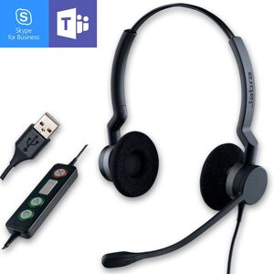 Jabra GN Jabra BIZ 2300 USB Stereo - Version Microsoft Teams - Casque  Casque PC-Mac  Casque optimise pour Skype for Business / Lync