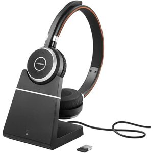 Jabra GN Jabra Evolve 65 MS Duo SE + Socle - Casque  Casque PC-Mac