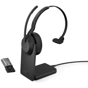 Jabra GN Jabra Evolve2 55 Mono UC + Dongle USB-A Link380 & Socle - Casque  Casque PC-Mac