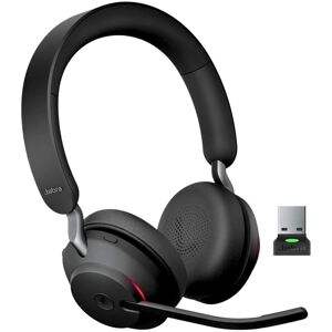 Jabra GN Jabra Evolve2 65 USB-A Duo MS - Casque  Casque pour telephone mobile  Casque sans fil Bluetooth