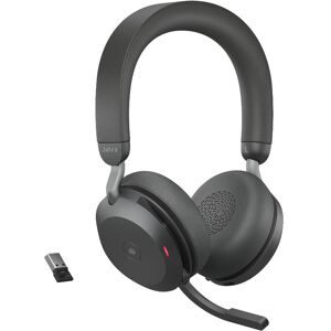 Jabra GN Jabra Evolve2 75 USB-A MS - Casque  Casque pour telephone mobile  Casque sans fil Bluetooth