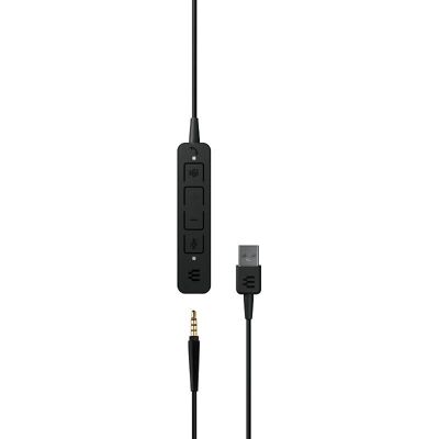 EPOS boîtier de commande pour Adapt 100 Accessoires Câble de commandes USB pour casques de la série Adapt 100. Publicité EPOS boîtier de commande pour Adapt 100 Accessoires Câble de commandes USB pour casques de la série Adapt 100. Publicité