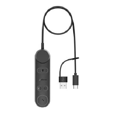 JABRA Engage 50 II Link Adaptateur USB C/A UC - USB-C vers USB-A - Noir - Publicité JABRA Engage 50 II Link Adaptateur USB C/A UC - USB-C vers USB-A - Noir - Publicité