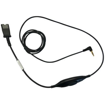 Cleyver Alcatel Cordon QD jack 3,5 mm Accessoires Câble jack 3,5 mm / QD pour Alcatel série 8/9 - Publicité Cleyver Alcatel Cordon QD jack 3,5 mm Accessoires Câble jack 3,5 mm / QD pour Alcatel série 8/9 - Publicité