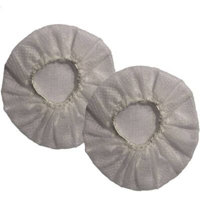 Cleyver - Bonnettes jetables - Blanc - Headset earpads - Publicité Cleyver - Bonnettes jetables - Blanc - Headset earpads - Publicité