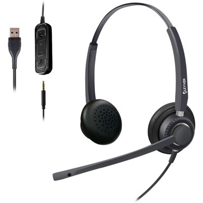 Cleyver HC65 USB + Jack Casque Duo double connexion Jack et USB - Publicité Cleyver HC65 USB + Jack Casque Duo double connexion Jack et USB - Publicité