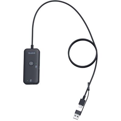 Yealink USB-Y Trainer Cable Adaptateur USB permettant de brancher deux casques et d'assurer une écoute double lors de formations, de supervision ou - Publicité Yealink USB-Y Trainer Cable Adaptateur USB permettant de brancher deux casques et d'assurer une écoute double lors de formations, de supervision ou - Publicité