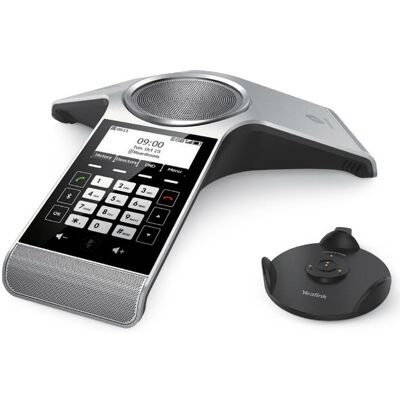 Yealink CP930W Téléphone d'audioconférence SIP DECT - Publicité Yealink CP930W Téléphone d'audioconférence SIP DECT - Publicité