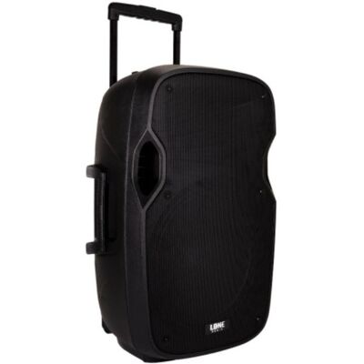 Rondson LA-15A Enceinte 480 W Système de sonorisation mobile puissant de 480 W, avec batterie intégrée, Bluetooth et deux microphones sans fil UHF, - Publicité Rondson LA-15A Enceinte 480 W Système de sonorisation mobile puissant de 480 W, avec batterie intégrée, Bluetooth et deux microphones sans fil UHF, - Publicité