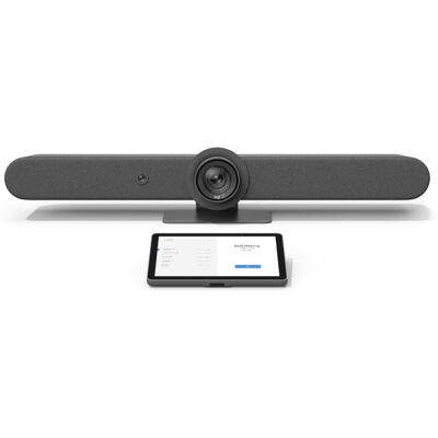 Logitech Tap IP + Rally Bar Système visio avec barre vidéo et tablette tactile, idéal pour les salles de taille moyenne. Publicité Logitech Tap IP + Rally Bar Système visio avec barre vidéo et tablette tactile, idéal pour les salles de taille moyenne. Publicité
