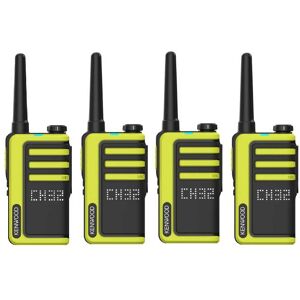 Kenwood UBZ-LJ9SET Quartet Pack (2 paires) - Talkie Walkie  Talkie walkie sans licence