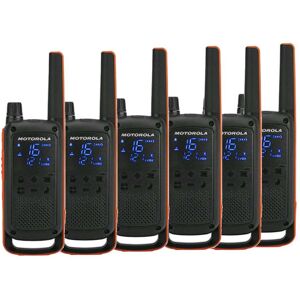 Pack de 6 Motorola TLKR T82  - Talkie Walkie  Talkie Walkie Motorola