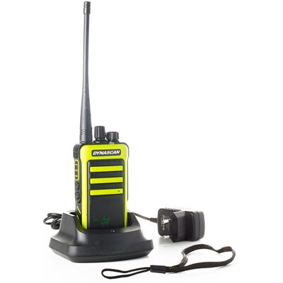 Dynascan R-400 Talkie Walkie sans licence Talkie-Walkie PMR446 idéal pour les espaces ouverts (chantiers, industries, grandes surfaces,...). Publicité Dynascan R-400 Talkie Walkie sans licence Talkie-Walkie PMR446 idéal pour les espaces ouverts (chantiers, industries, grandes surfaces,...). Publicité