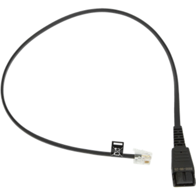 Jabra GN Câble Jabra QD RJ10, 0,5 m compatible avec Siemens et Avaya Câble QD RJ10 0.5mv - Publicité Jabra GN Câble Jabra QD RJ10, 0,5 m compatible avec Siemens et Avaya Câble QD RJ10 0.5mv - Publicité