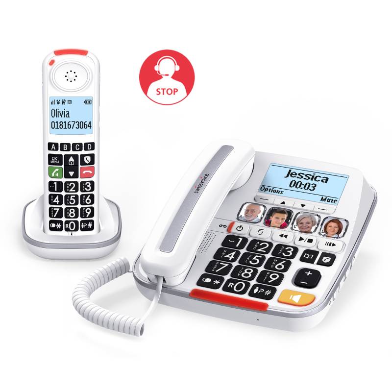 Swissvoice Xtra 3355 Combo  - Téléphone sans fil > Téléphone DECT > Pack duo / trio