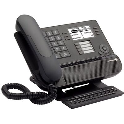 Alcatel Lucent 8028 - Reconditionné Téléphone IP avec fonctions avancées, connexion casque, haut-parleur et clavier alphabétique - Publicité Alcatel Lucent 8028 - Reconditionné Téléphone IP avec fonctions avancées, connexion casque, haut-parleur et clavier alphabétique - Publicité