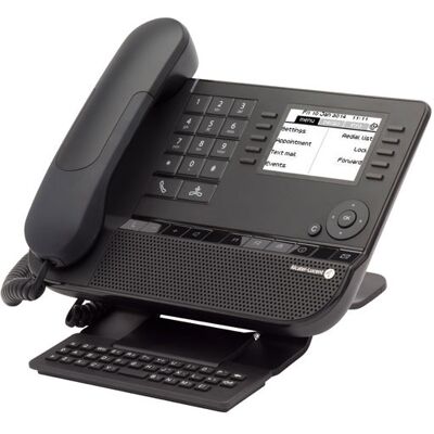 Téléphone de bureau premium Alcatel Lucent 8038 - Reconditionné - Écran grand format - Publicité Téléphone de bureau premium Alcatel Lucent 8038 - Reconditionné - Écran grand format - Publicité