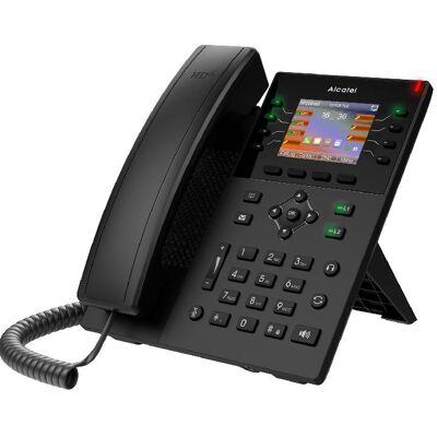 Alcatel SP2604G Téléphone IP professionnel 12 comptes SIP, écran couleur 2,8", audio HD, Bluetooth intégré et connectivité Gigabit. Publicité Alcatel SP2604G Téléphone IP professionnel 12 comptes SIP, écran couleur 2,8", audio HD, Bluetooth intégré et connectivité Gigabit. Publicité