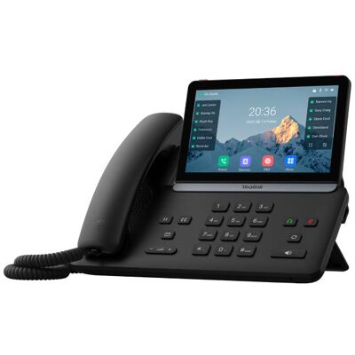 Yealink T87W Téléphone SIP avec 16 lignes, écran tactile 7'', sécurité renforcée et connectivité avancée (Wifi, Bluetooth). Publicité Yealink T87W Téléphone SIP avec 16 lignes, écran tactile 7'', sécurité renforcée et connectivité avancée (Wifi, Bluetooth). Publicité